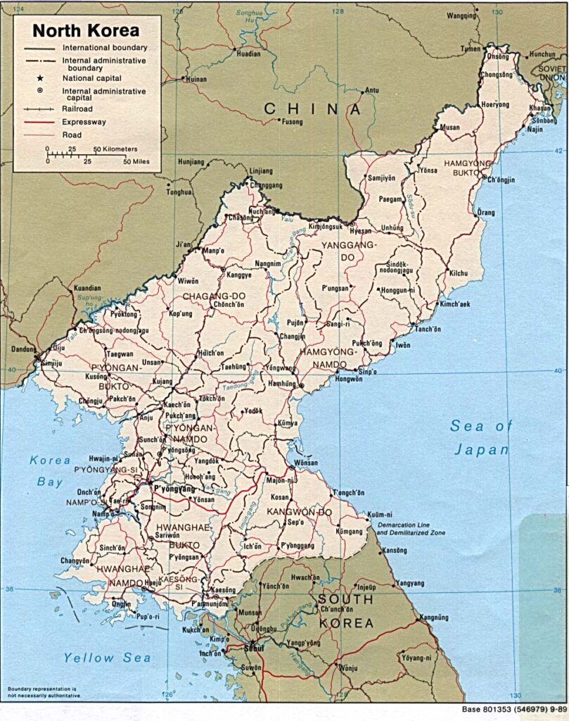 North-Korea-Map | Secure the Grid