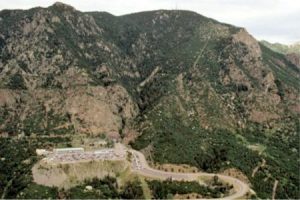 Aerial View of Cheyenne Mountain