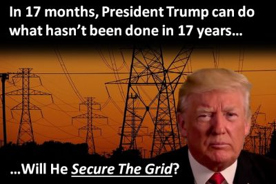 President Trump Will He Secure the Grid