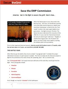 Save the EMP Commission campaign