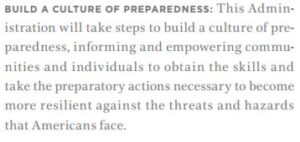 culture of preparedness 