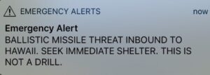 Hawaii false missile alert