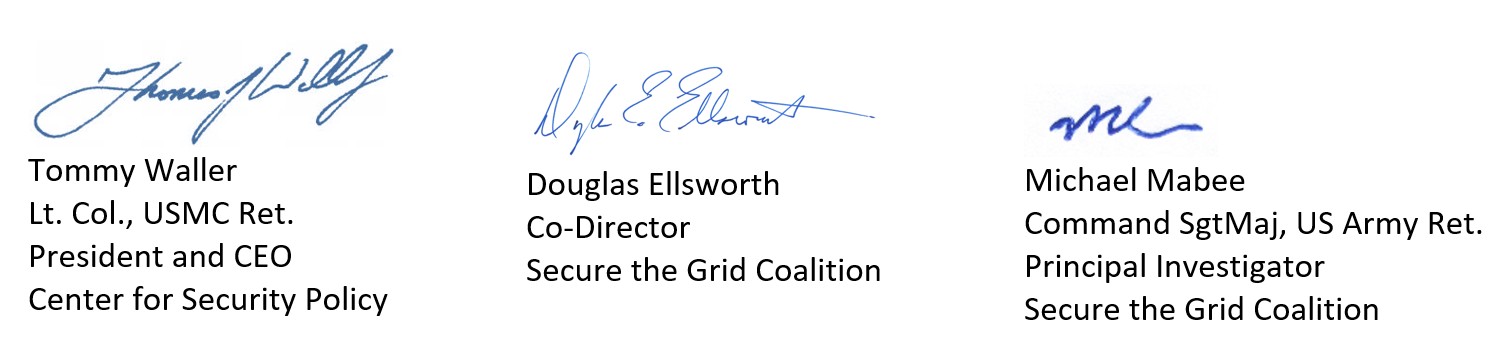 Federal Complaint Filed to Secure the Grid